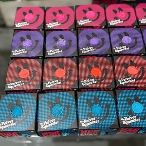 NeeDoh Fuzz Ball Sensory Squeeze Toy - Blue, Pink, Purple, or Orange